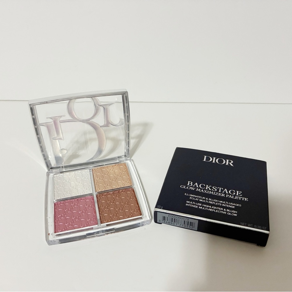 🌸New Dior Backstage Glow Maximizer Face Palette 001 Universal Glow